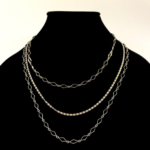 Antique Silver Necklace - Picture 1 of 6
